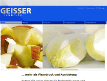 Tablet Screenshot of geisser-innoflex.ch